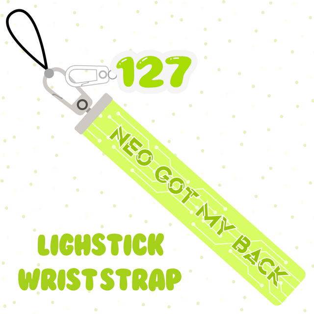 NCT Lightstick/Phone Wrist Strap
