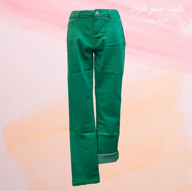 Jeans Green Gr. 36-40