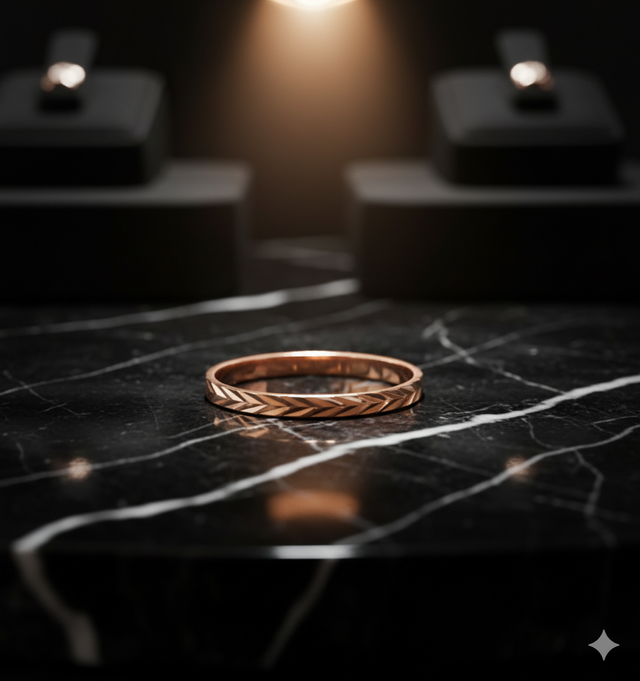 Alliance T54 ciselée rosée 