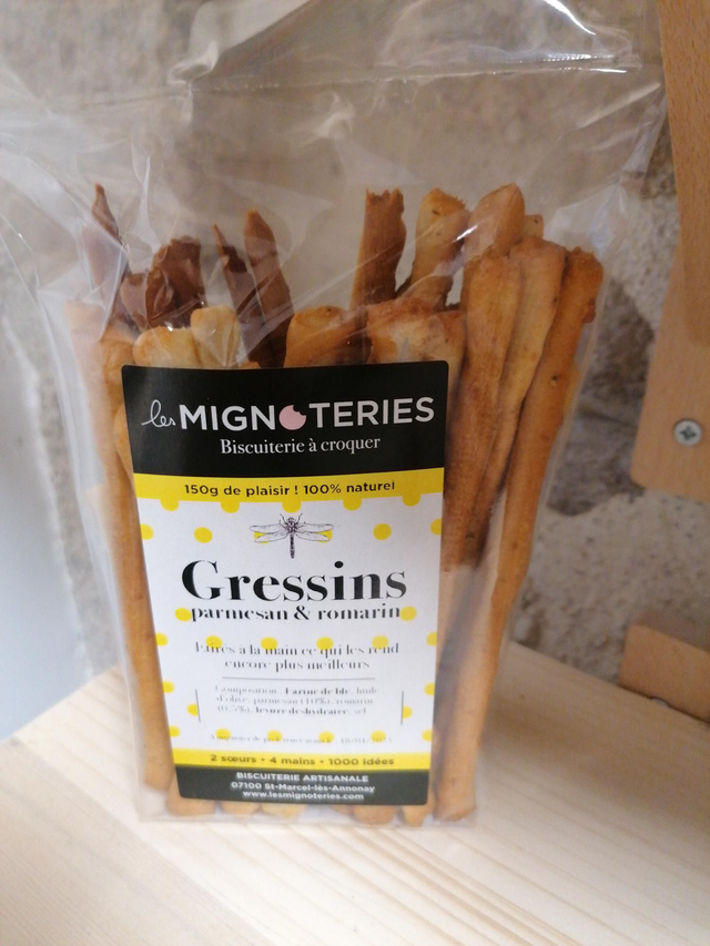 Gressin Parmesan Romarin 