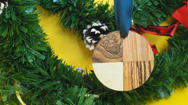 Boule de Noël Patchwork