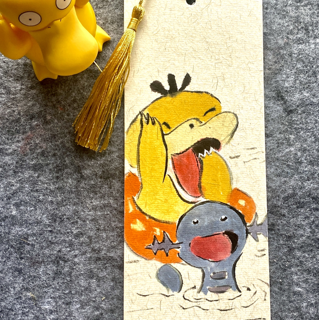 original, hand-painted bookmarks