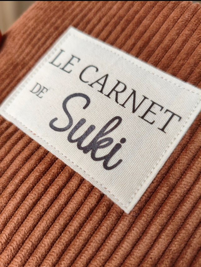 Protège carnet de santé rouille