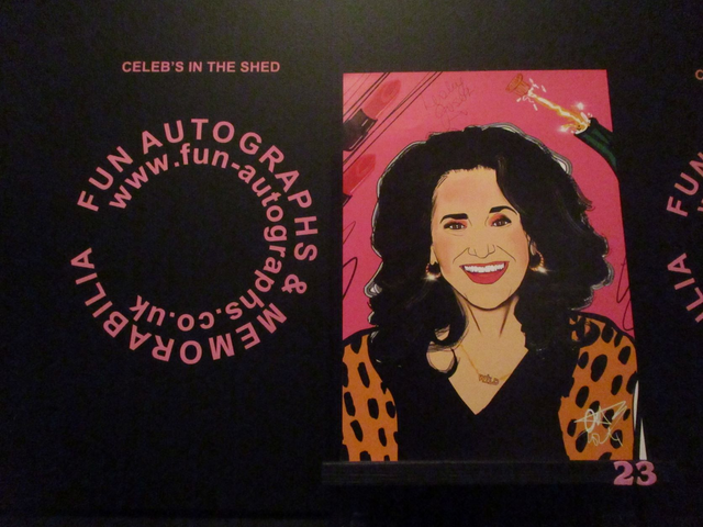 Lesley Joseph Limited Edition Signed A4 Comic Style Drawing Print (23)