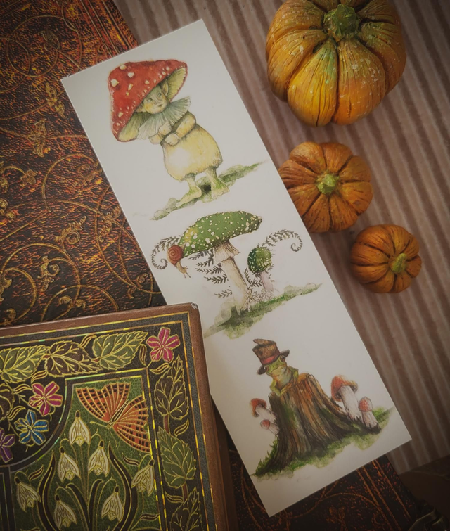 Marque page &quot;Troll champignon&quot;