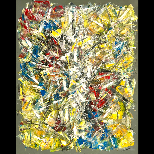 Jardin d’été - Huile 80x100cm - 2009