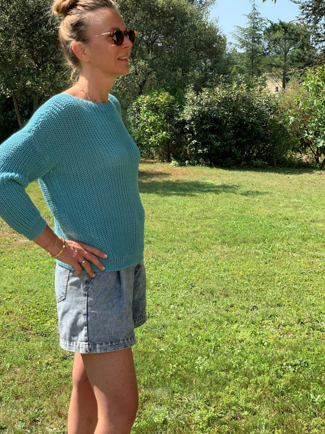 Pull Lina coton
