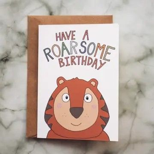 Have a Roarsome Birthday