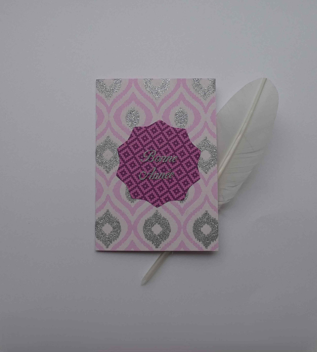 Bonne année en rose