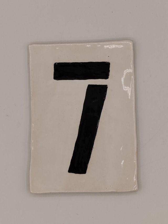 Plaque de maison numérotées