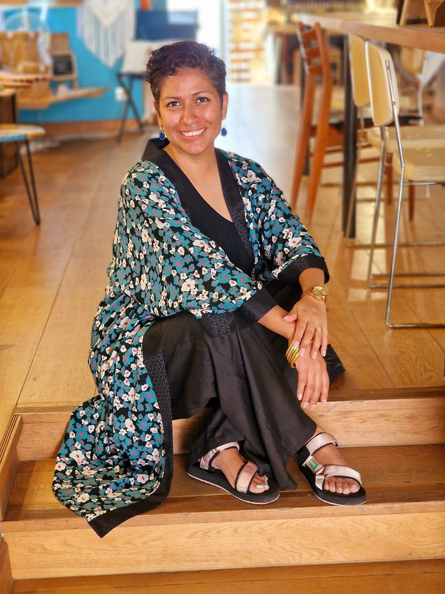 kimono viscose coton et soie