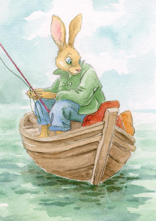 12 le pêcheur Original 10x15cm