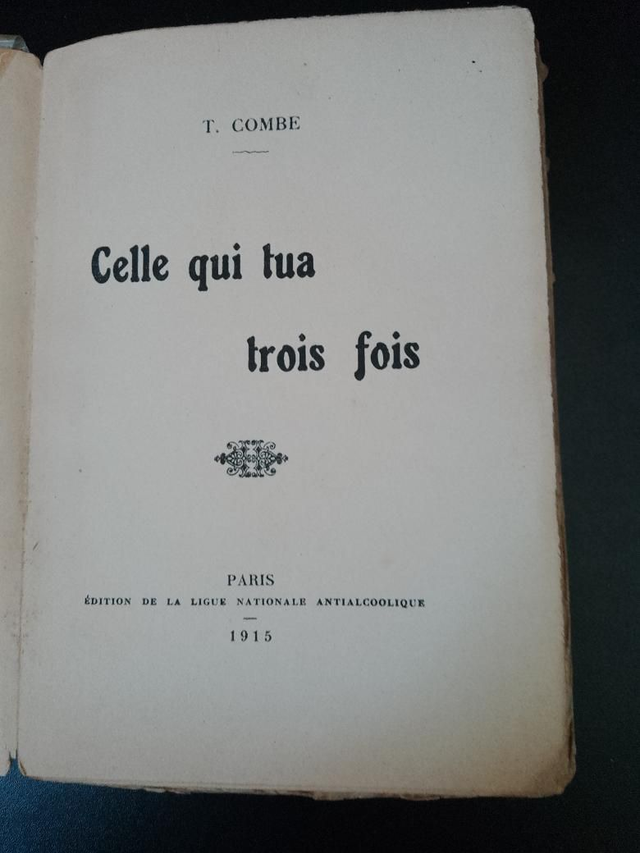 Celle qui tua trois fois, T. Combe