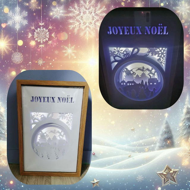 Lightbox &quot;Boule de noël&quot;
