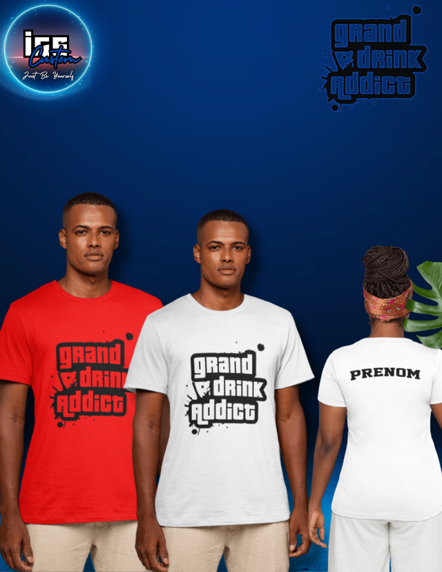 T-shirt - Grand Drink Addict