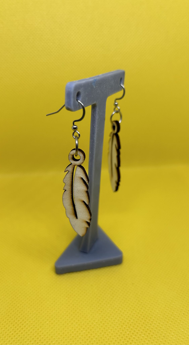 Boucles d&#039;oreilles Collection nature - plumes