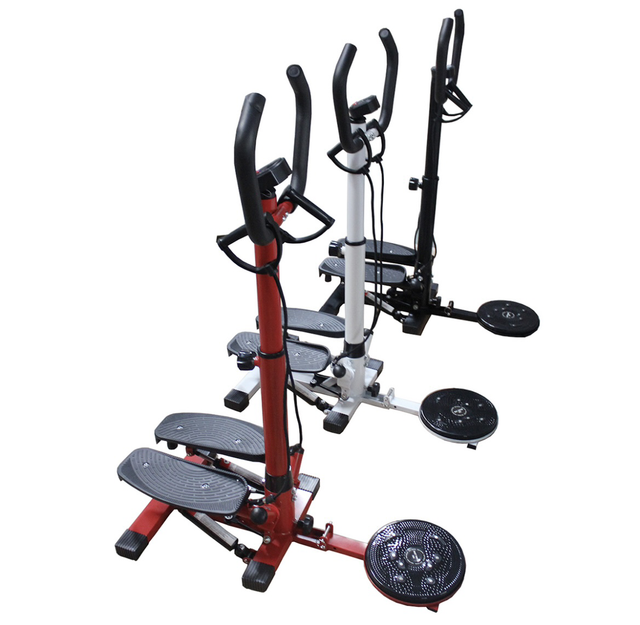 Exercise Stepper Weiß mit Rotationsplatte