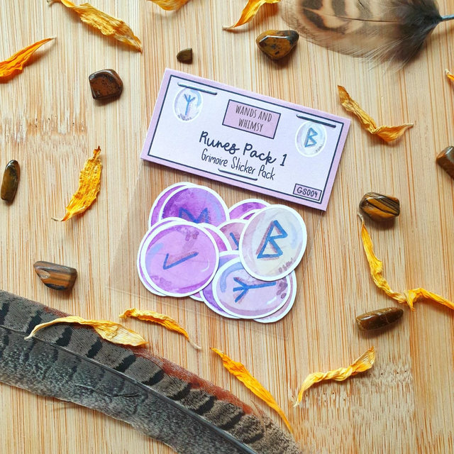 Grimoire Sticker Pack - Runes Pack 1