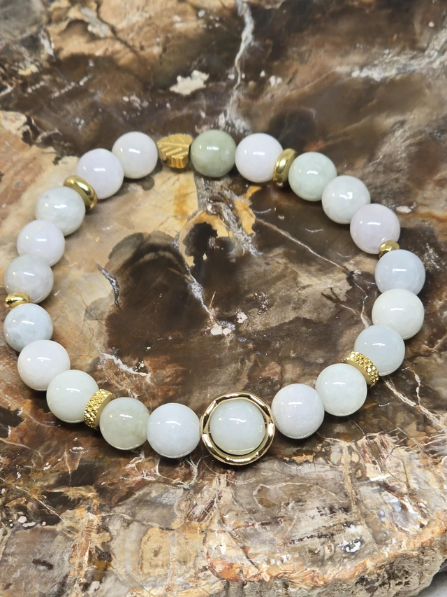 Bracelet Jade 0,8 cm 