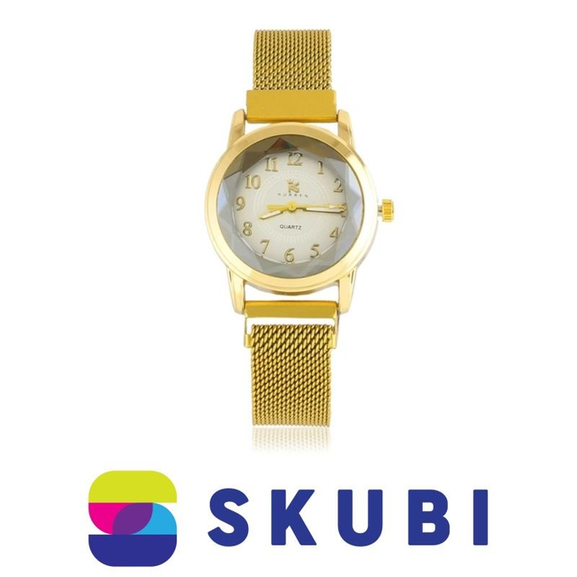 Dámské magnetické hodinky zlaté - KURREN JG Z3106