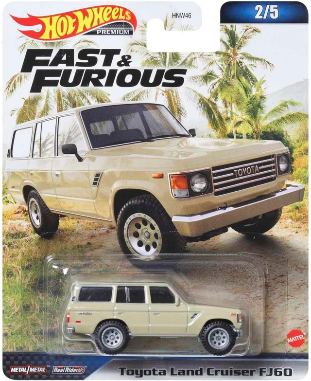 Hot Wheels Premium Fast &amp; Furious - Toyota Land Cruiser FJ60 in Beige