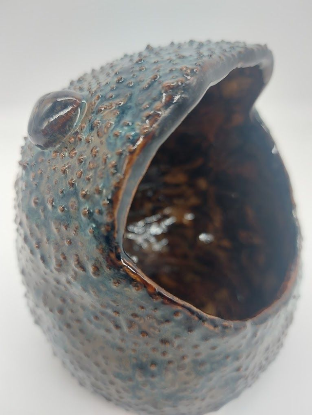 Ceramic Frog &#039;Salt Pig&#039; 