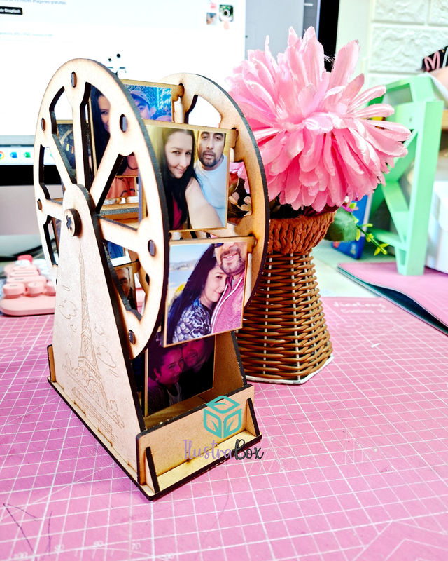 Ruleta del amor en MDf