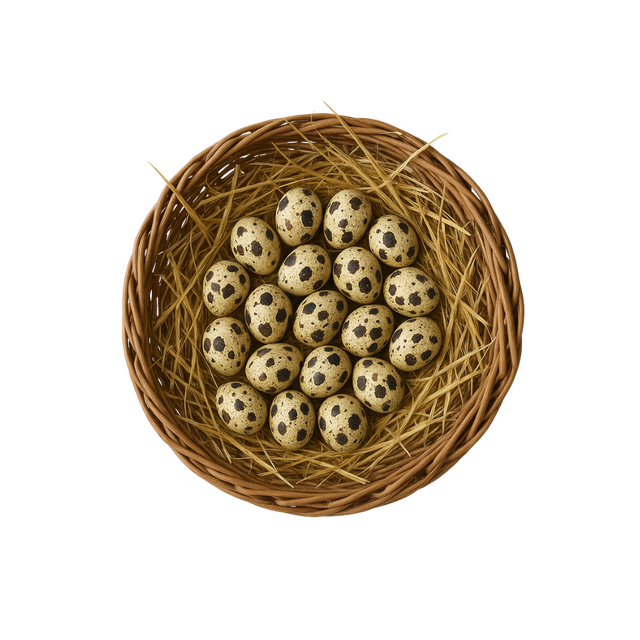 Oeufs de caille 🧺