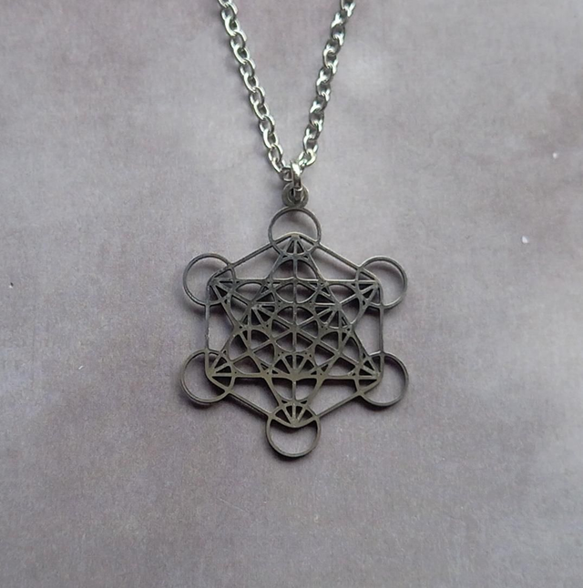 Metatron Steel Necklace 