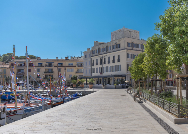 Le nouveau Quai De Gaulle de Sanary Sur Mer 