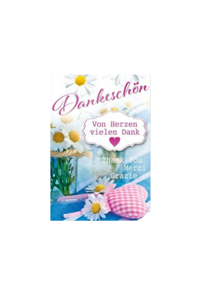 Karte Dankeschön 