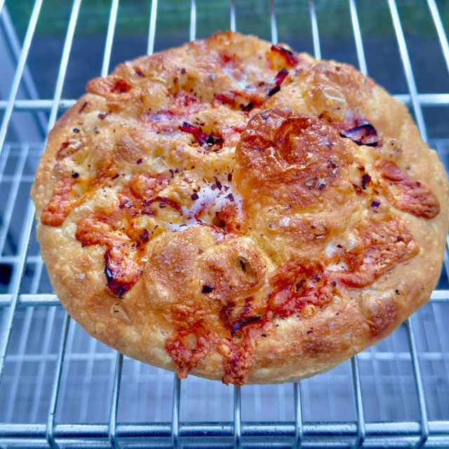 Irish Confit Garlic & Parmesan Focaccia