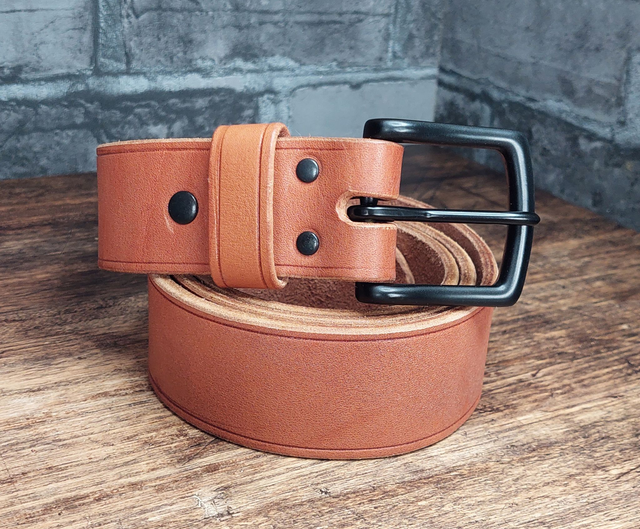 Gürtel Cognac