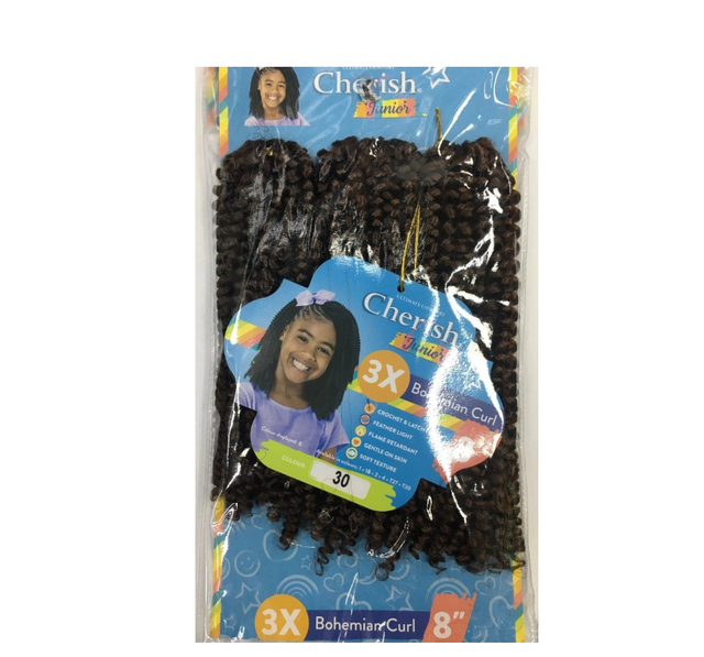 Cherish Junior Bulk : 3X Bohemian Curl 8 (Col. 30)