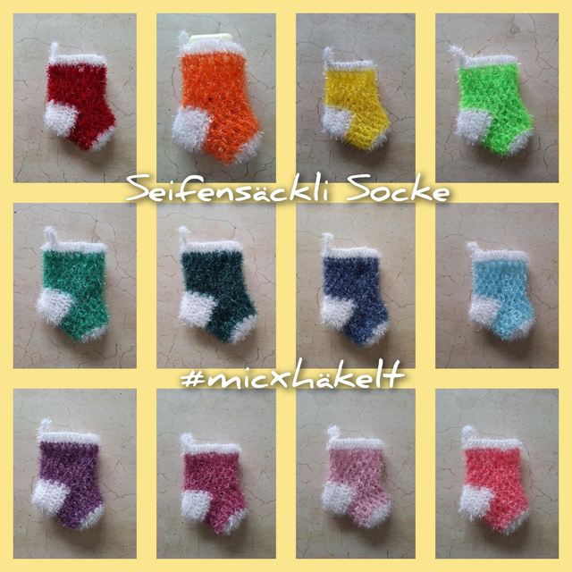 Seifensäckchen Socke 