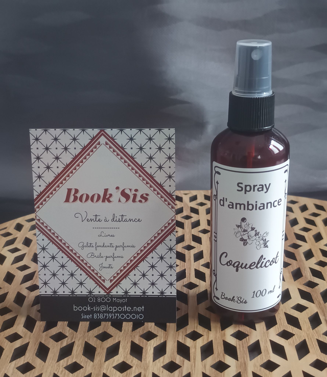 Spray d'ambiance " Coquelicot "