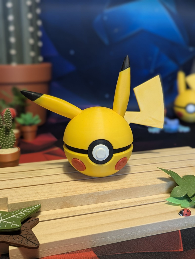Ball 3D Pikachu #025