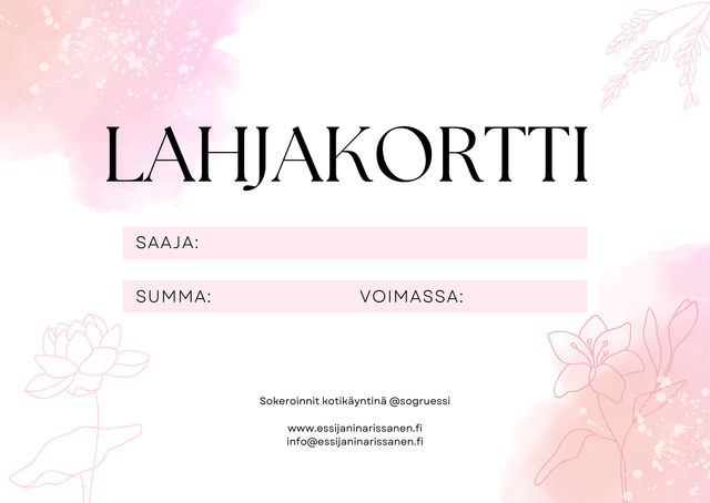 LAHJA - Sokerointi Forssa ja lähialueet