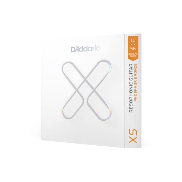 Cordes XS Phosphor Bronze pour guitare à résonateur, 16-56 Medium