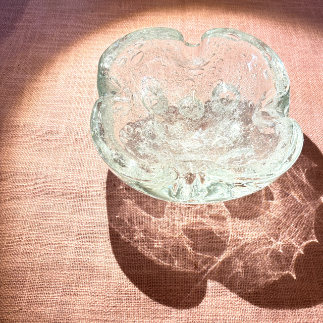 Murano Glas Aschenbecher Kunstwerk