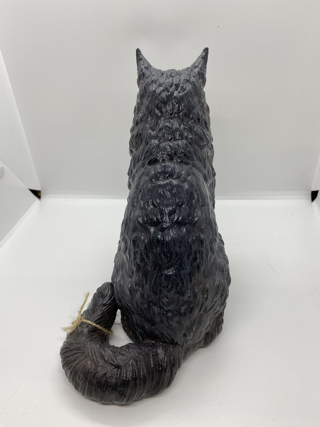 Hand-painted Maine Coon Ornament