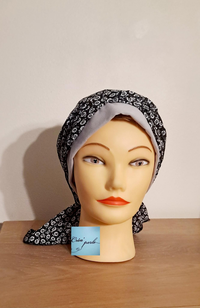 Turban foulard pour chimio