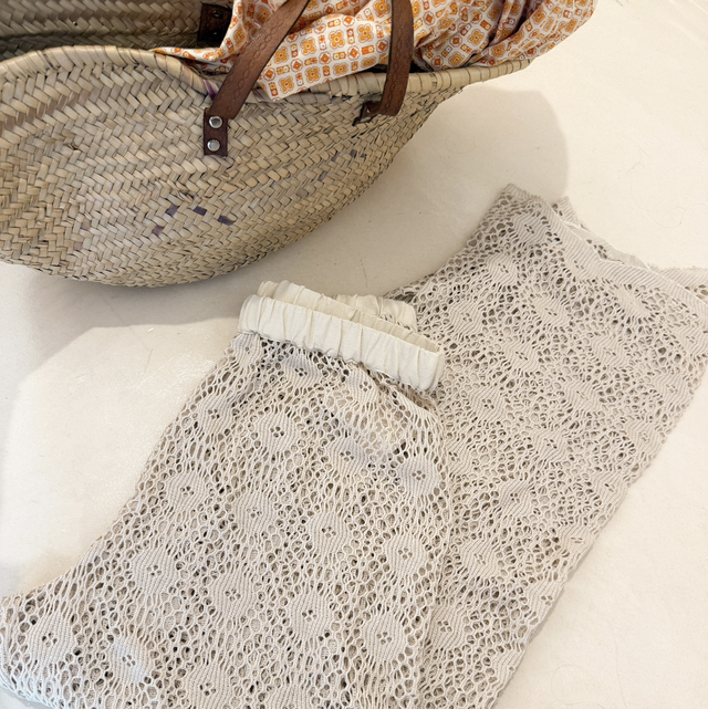 Pantalon Scarlett crochet upcyclé 