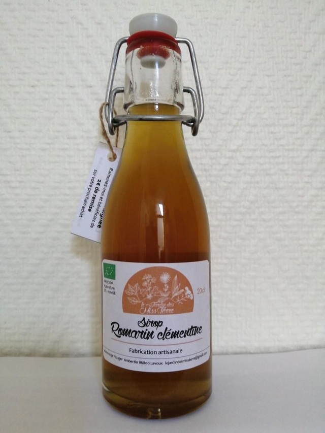 *Sirop Romarin Clémentine 