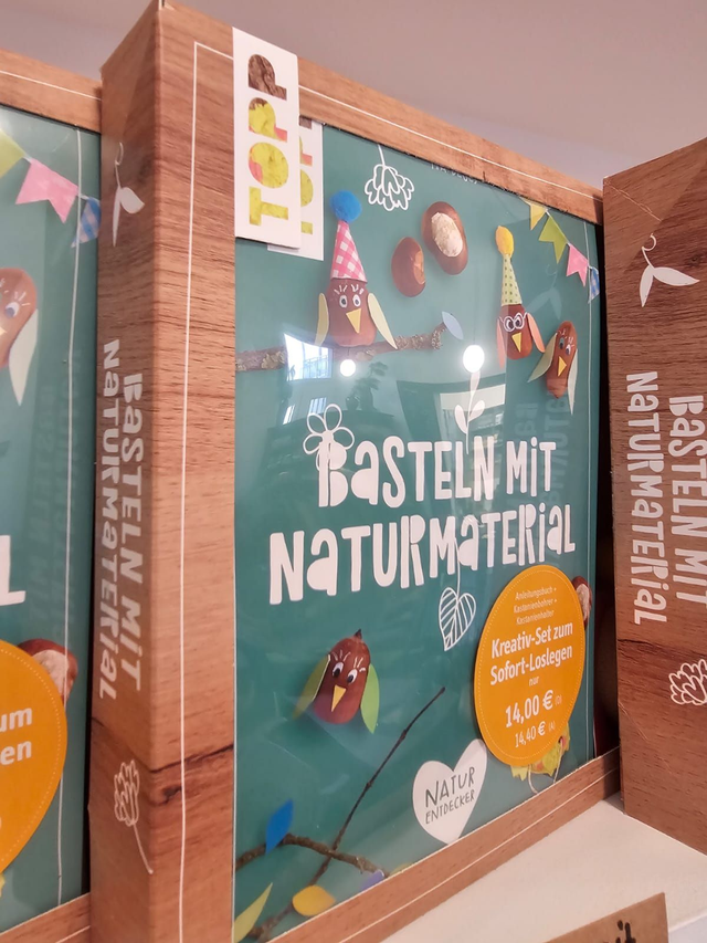 Bastelset "Naturmaterial"