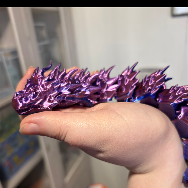 Flexi Dragon - Blue and Purple