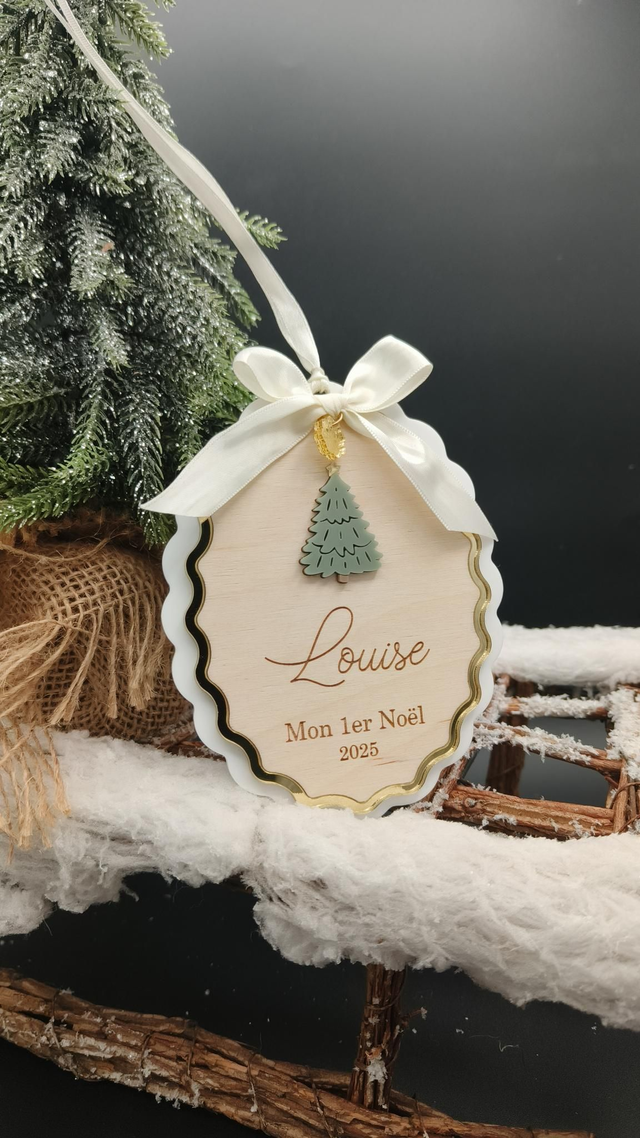 Suspension/décoration Noeud ovale 