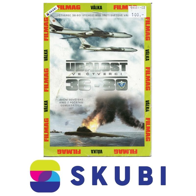 DVD Událost ve čtverci 36-80 / Случай в квадрате 36-80 - česky, rusky