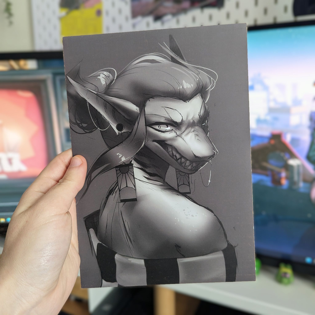 Sudo, "Fierceful Glance" - Print