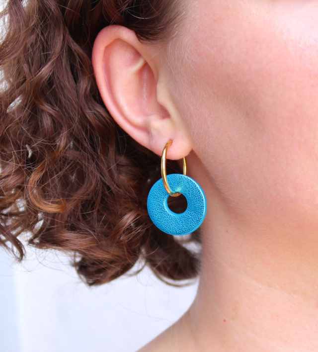 Bonnie • bleu métallisé 